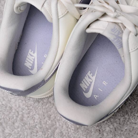 Nike Air Force 1 '07 Sail Oxygen Purple Sneakers Womens Size 10 DV7470-100 - Picture 9 of 13